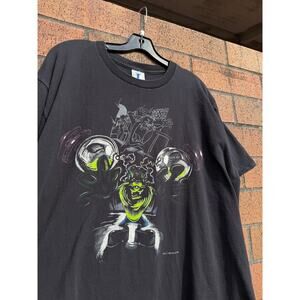 1992 Frankenstein Taz 90s Vintage Tasmanian Devil Looney Tunes Jostens Tee Shirt